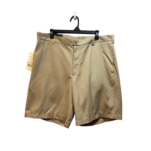 Lyle and Scott men’s tan performance shorts size 38. Water repellant - Picture 1 of 9